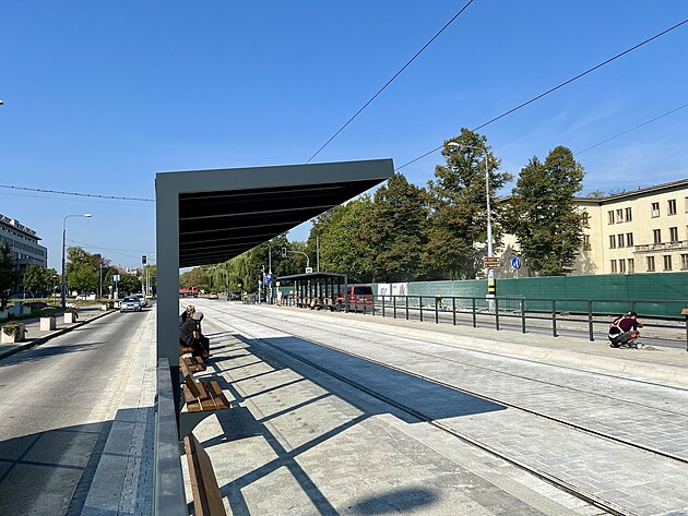 Na zmodernizovan� �sek ulice 28. ��jna se vr�tily tramvaje