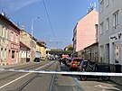 Policist uzaveli a evakuovali st Tborsk ulice v Brn kvli nlezu leteck...