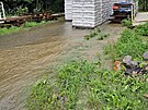 Zaplaven zvod Juta 17 ve Dvoe Krlov nad Labem (21.8.2024).