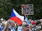 Akce s názvem �B� dom�, Ivane� k p�ipomenutí výro�í invaze vojsk Var�avské...