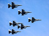 Polské stíha�ky F-16 (15. srpna 2024)