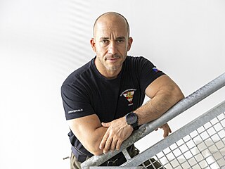 Policejní vyjednava Marian Komrska. (srpen 2024)