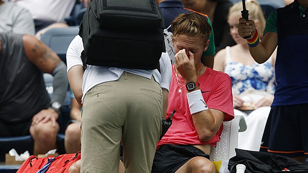 Sebastian Korda si nechv oetovat prav loket ve druhm kole US Open.