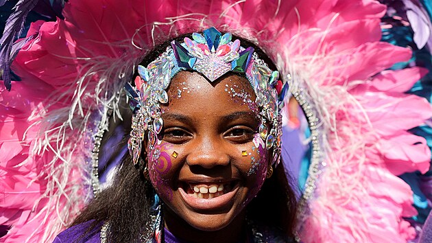 Pouli�n� karneval v lond�nsk� �tvrti Notting Hill (25. srpna 2024)