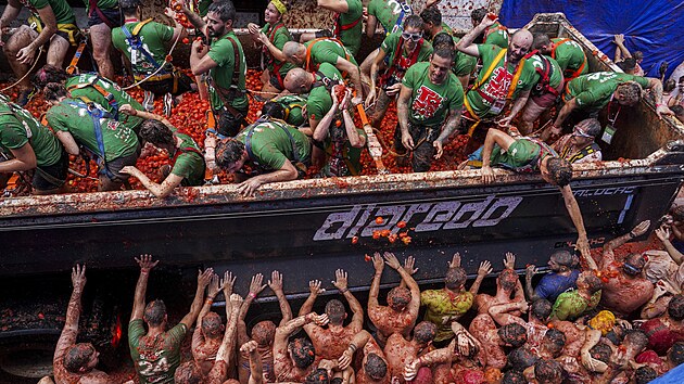 Slavn rajatov bitva La Tomatina (2024)
