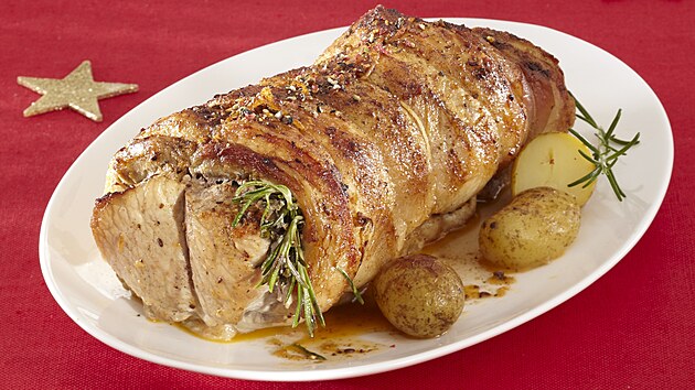 Vepová peen s rozmarýnem