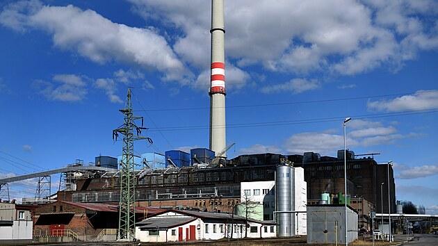 Arel teplrny v Komoanech u Mostu, kde vznikne do t let zazen pro energetick vyuit smsnho komunlnho odpadu.