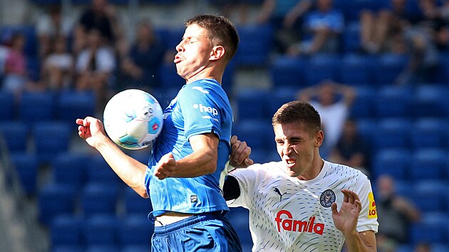 �esk� fotbalista Adam Hlo�ek z Hoffenheimu v akci.