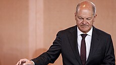Nmecký kanclé Olaf Scholz (12. ervna 2024)