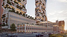 Architektonická kancelá pedstavila svou vizi budoucnosti Zlína. Takto by...