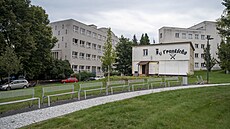 D�m na Farské louce nedaleko zlínského divadla �eká rekonstrukce. (srpen 2024)