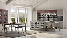 Italské kuchyn LUBE, to jsou kvalitní materiály a luxusní design