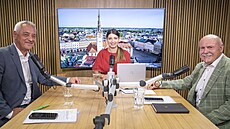 Hosté poadu Rozstel Josef Suchánek, STAN, SNK ED a Ladislav Okletk, ANO...