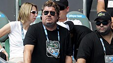 védský trenér Peter Lundgren na Australian Open v roce 2011.