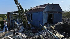 Následky ruského raketového útoku na Ukrajin (26. srpna 2024)