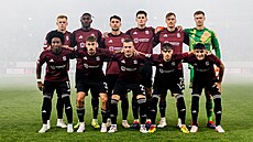 Jedenáctka fotbalist� Sparty, kte�í vyb�hli do boje o Ligu mistr� ve �védském...
