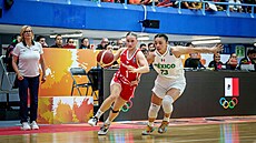 Kateina Zeithammerová obchází mexickou hráku.