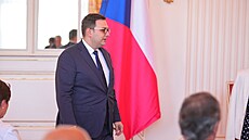 Prezident Petr Pavel se na Pra�ském hrad� setkal s �eskými velvyslanci...