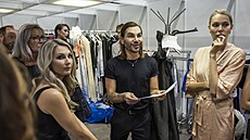 Návrhá� Sam Dolce na veletrzích Styl a Kabo v srpnu 2024.