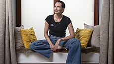 Kouka a propagátorka face jógy Simona Rydlová (21. srpna 2024)