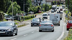 Doprava v Choustníkov� Hradi�ti (18. �ervence 2024)