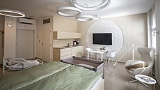 Dva nov� vybudované rodinné poporodní pokoje v Nemocnici Ho�ovice (26. srpna...