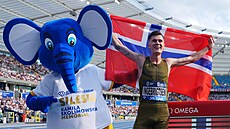 Nor Jakob Ingebrigtsen p�ekonal 28 let starý sv�tový rekord v b�hu na 3000...