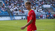 Daniel �vancara v dresu Zbrojovky Brno