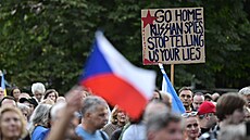 Akce s názvem �B� dom�, Ivane� k p�ipomenutí výro�í invaze vojsk Var�avské...