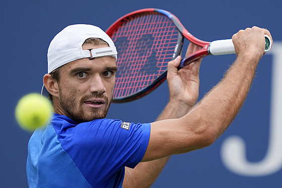 Tomá� Machá� ve t�etím kole US Open