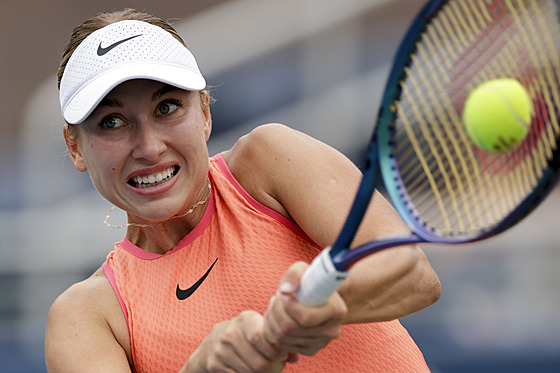 Anastasia Potapovová ve t�etím kole US Open