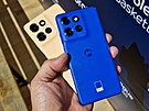 Motorola p�edstavila ve slavné basketbalové hale �ty�i novinky