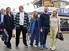 Norská korunní princezna Mette-Marit, korunní princ Haakon, princezna Ingrid...