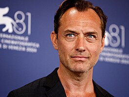 Jude Law v Benátkách (31. srpna 2024)