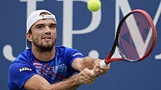 Tomá� Machá� ve t�etím kole US Open