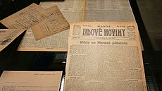 Je�t� posledních n�kolik dní do 3. zá�í 2024 je výstava o Lidových novinách v...