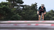 Pablo Castrillo Zapater ze stáje Kern Pharma míí pro výhru ve 12. etap Vuelty.