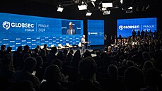 Prezident Petr Pavel na konferenci Globsec v Praze (30. srpna 2024)