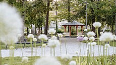 tpánin park leí na hradebním okruhu historického centra Prachatic. Pvodní...