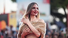 Angelina Jolie na filmovém festivalu v Benátkách (29. srpna 2024)