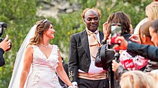 Norská princezna Martha Louise a americký samozvaný šaman Durek Verrett se...