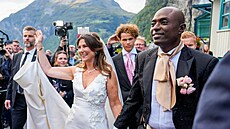 Norská princezna Martha Louise a americký šaman Durek Verrett se vzali v...