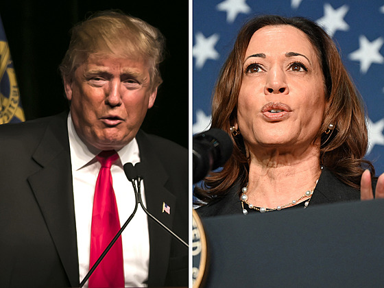 Donald Trump a Kamala Harrisová