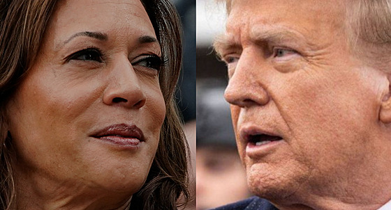 Kamala Harrisová, Donald Trump