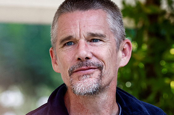 Ethan Hawke v Benátkách (1. záí 2024)