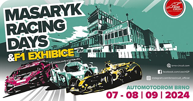 Oslava rychlosti. Zvodn vkend Masaryk Racing Days zahm v Brn