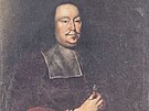 Olomouck biskup Karel II. z Lichtensteinu-Castelcorna na jednom z obraz
