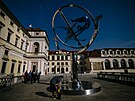 �eská obec sokolská ve st�edu odhalila sochu �eské sportovní ikony a...
