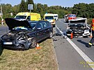 Na silnici �.26/I nedaleko Újezdu u Pily na Doma�licku se st�etla dv� osobní...