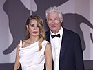 Alejandra Silva a Richard Gere v Benátkách (1. zá�í 2024)